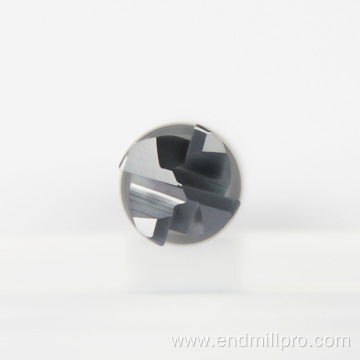 Solid Carbide Corner Radius End Mills 8mm Coated